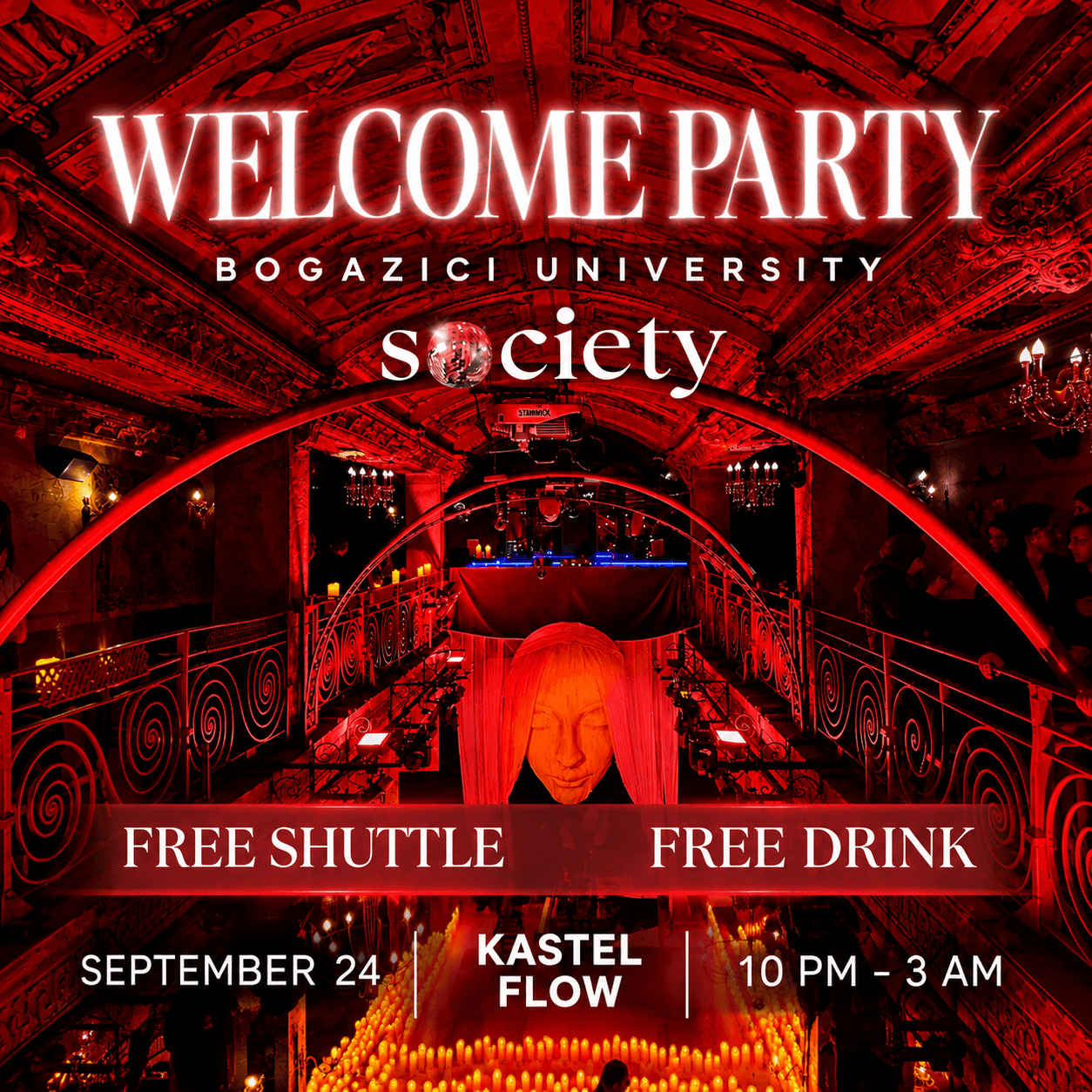 The Society Welcome Party