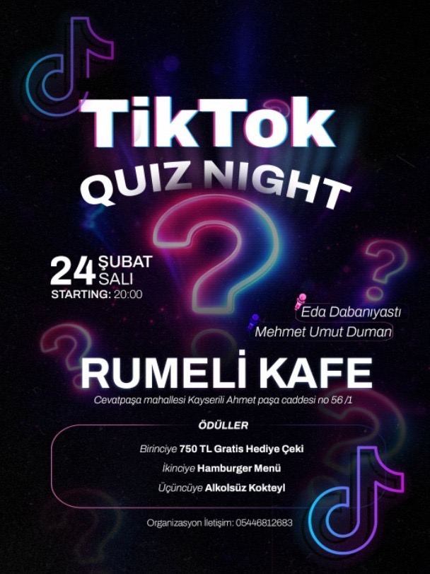 Tiktok Quiz Night