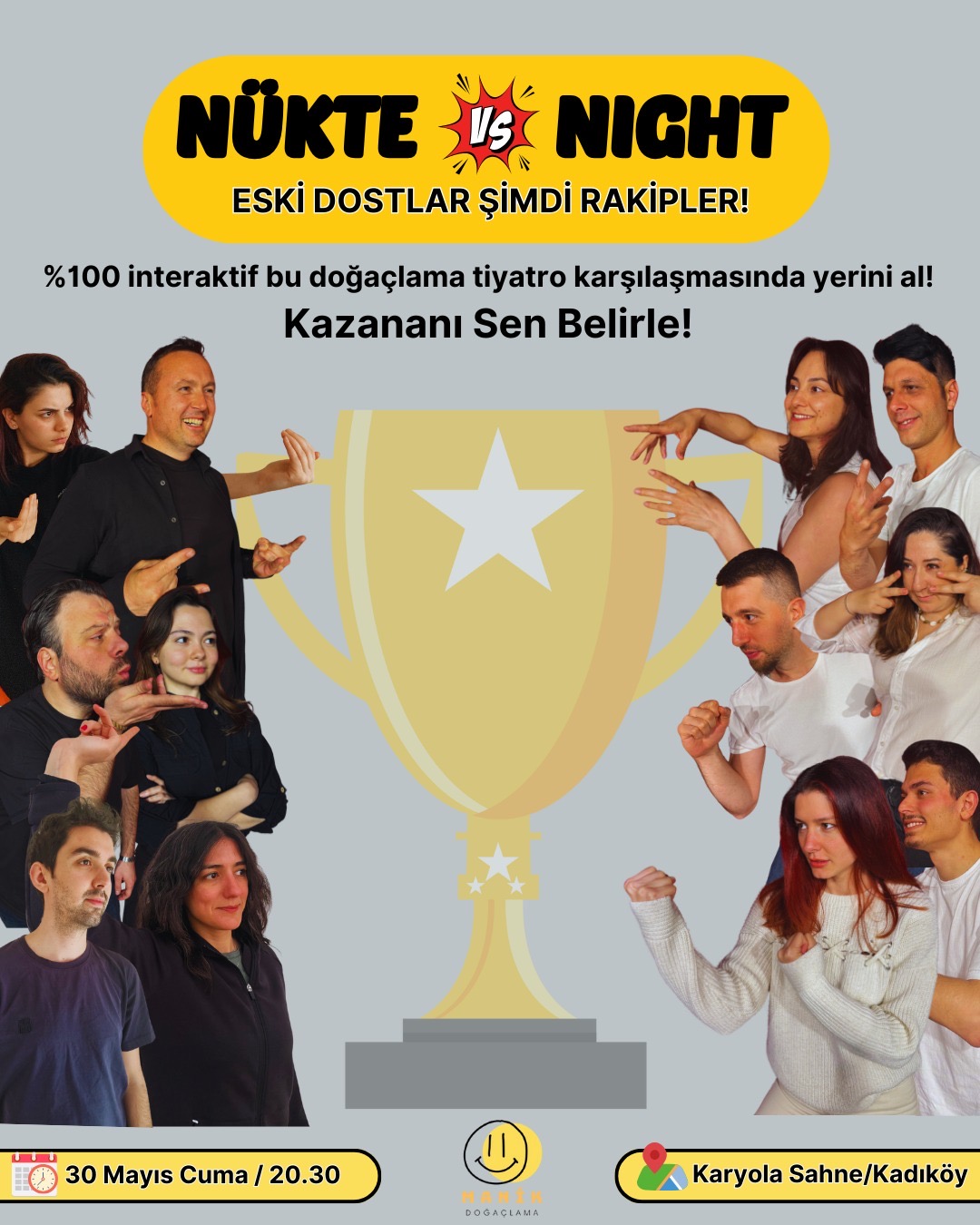 Tiyatro Sporu | Manik Doğaçlama Atölyesi