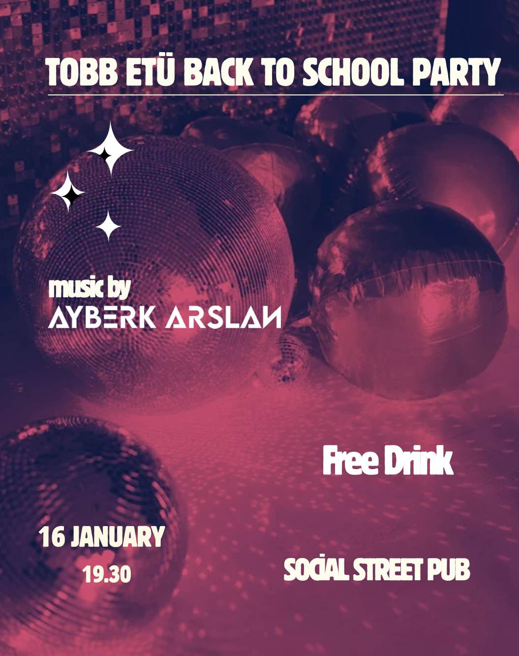 TOBB ETÜ Back To School Party