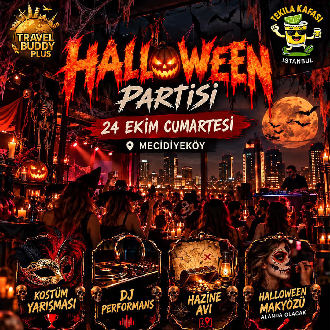 TRAVEL BUDDY HALLOWEEN PARTİSİ