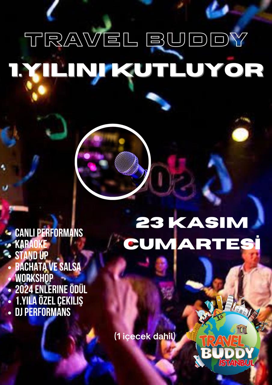 TRAVEL BUDDY TOPLULUĞU 1. YIL KUTLAMASI