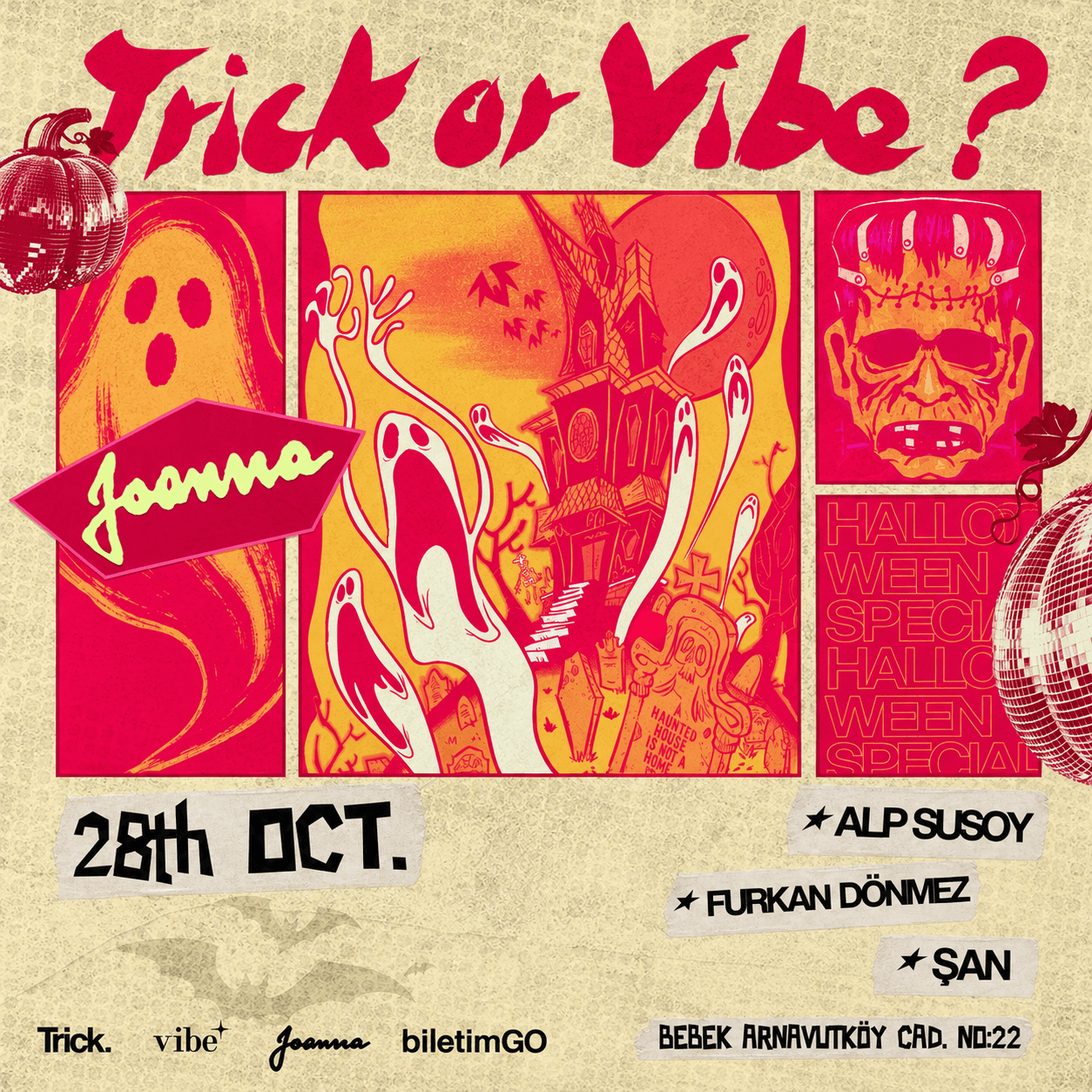 TRICK OR VIBE — Halloween at Joanna