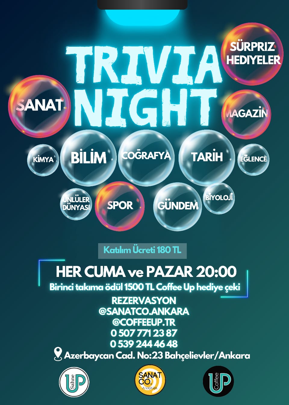TRIVIA NIGHT BİLGİ YARIŞMASI