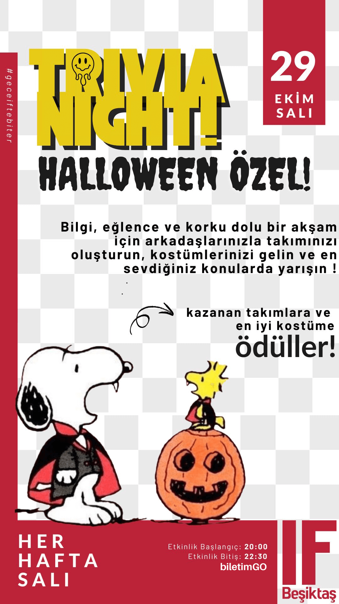 Trivia Night Halloween Özel