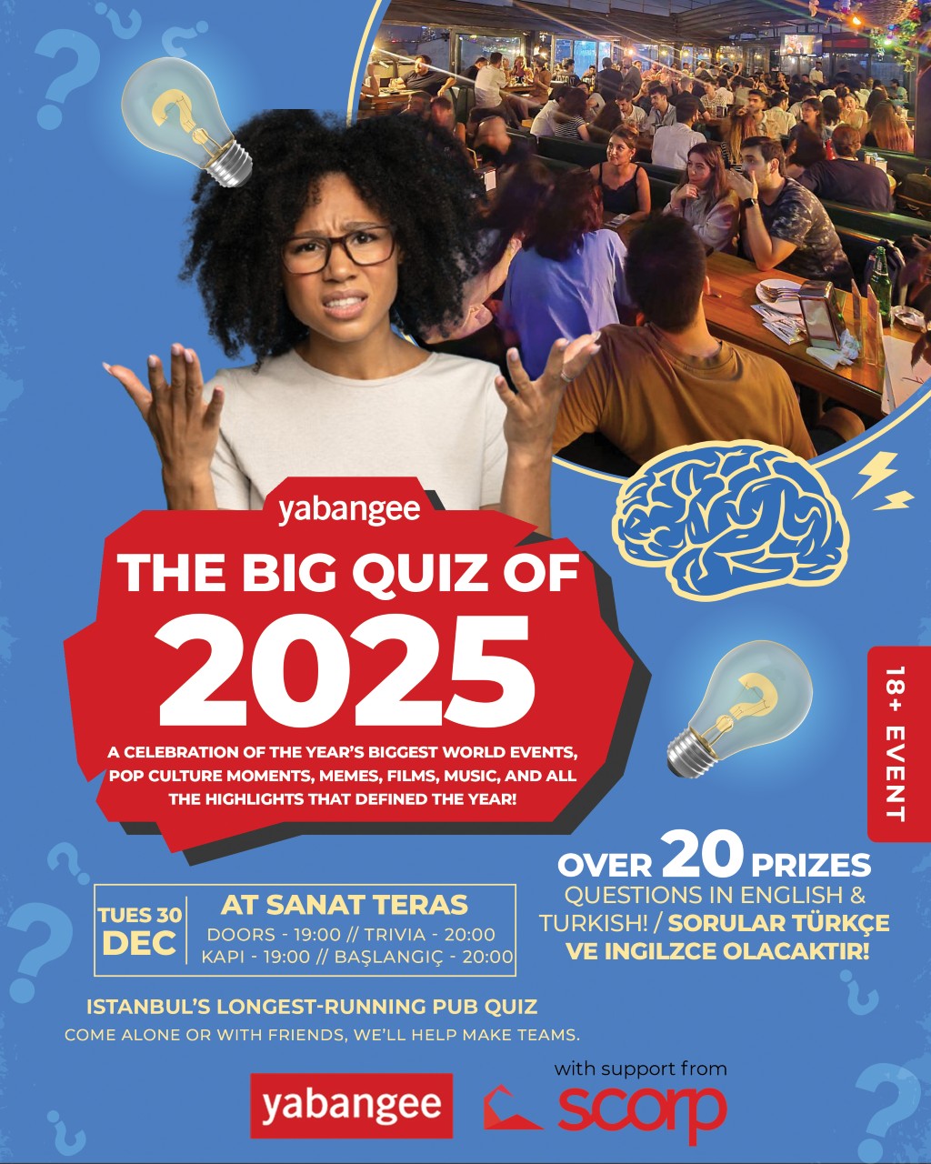 Big Quiz of 2025 (Questions in English & Turkish)
