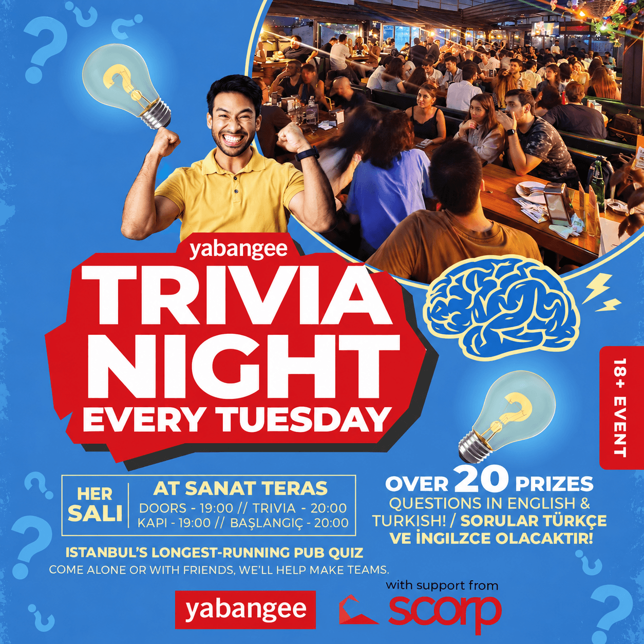 Trivia Night: Questions in English & Turkish