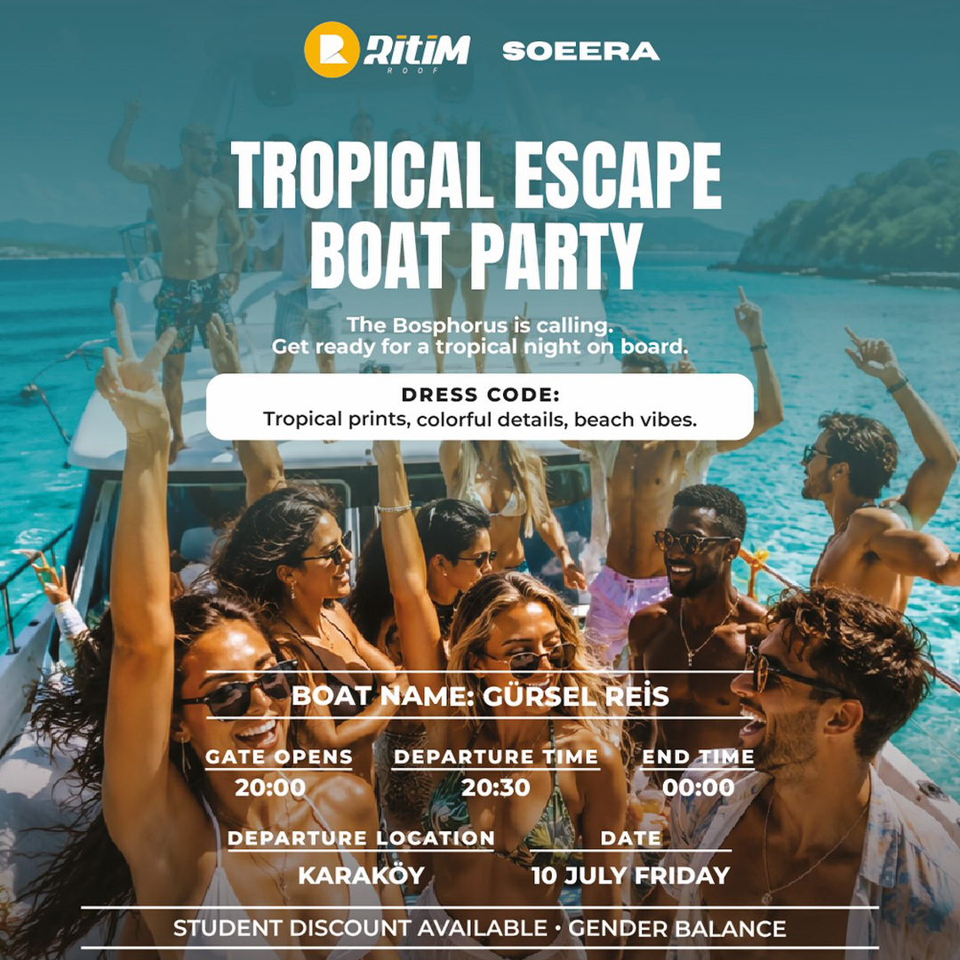 TROPICAL ESCAPE BOAT PARTY