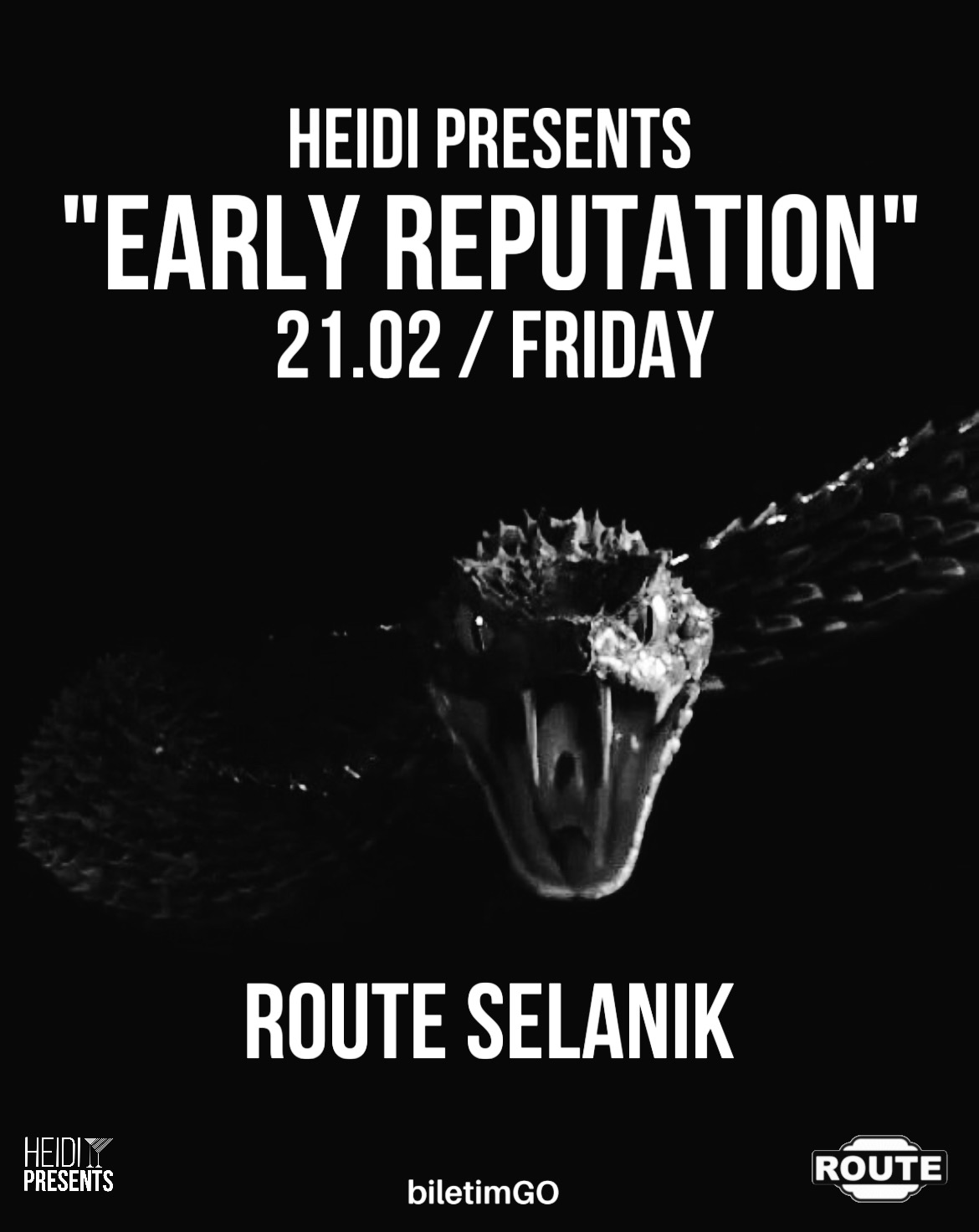 TS NIGHT "EARLY REPUTATION" ANKARA