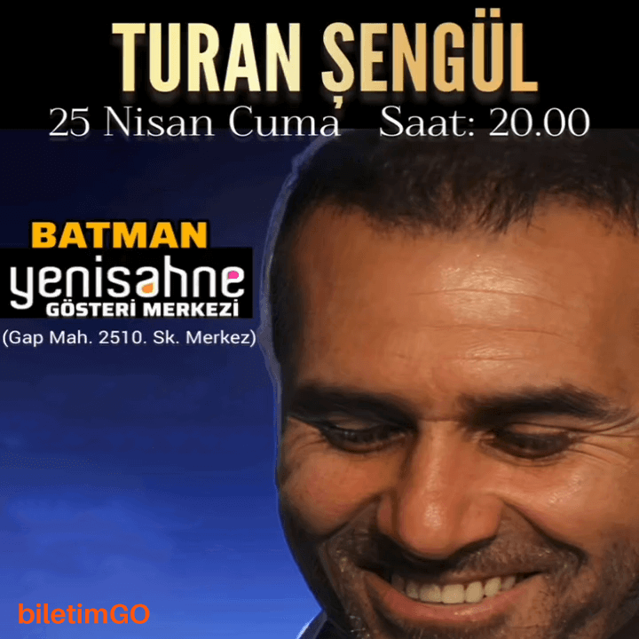 Turan Şengül Batman Konseri