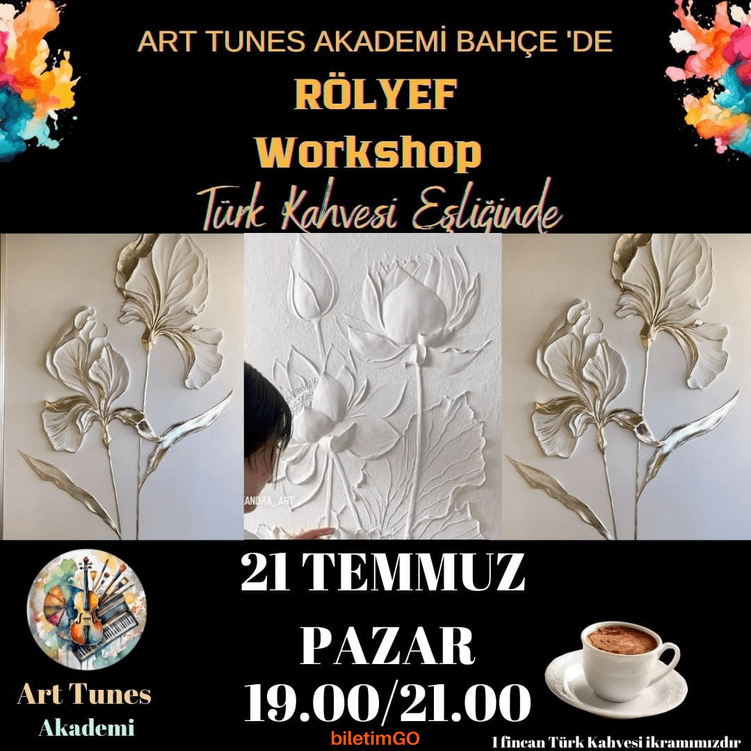 Türk Kahvesi Eşliğinde Rölyef Workshop