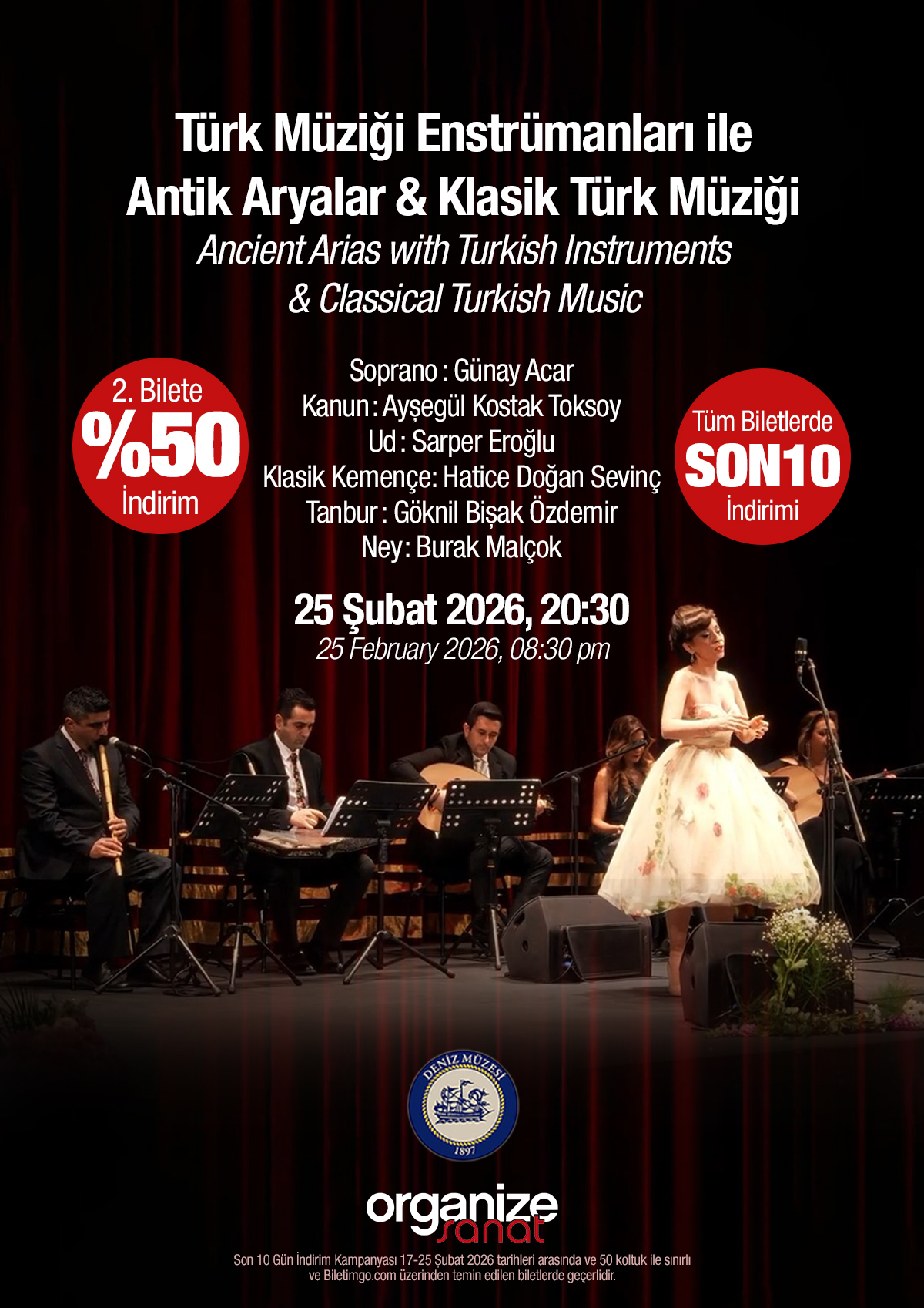 Türk Müziği Enstrümanları ile Antik Aryalar