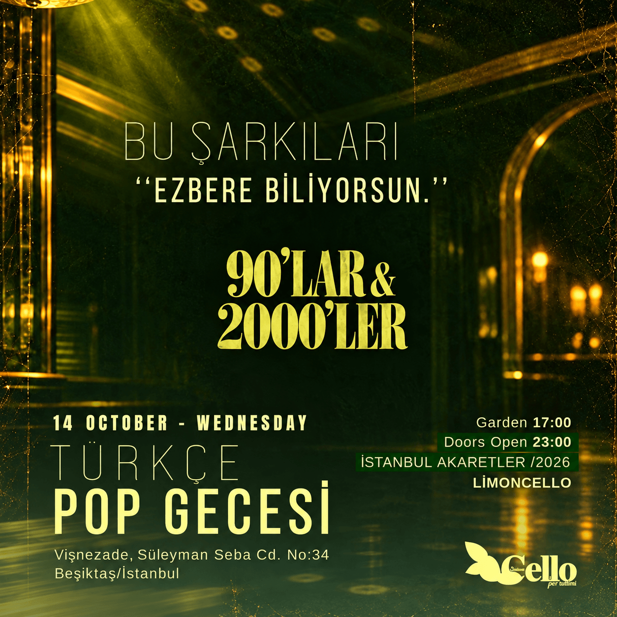 Türkçe Pop Gecesi