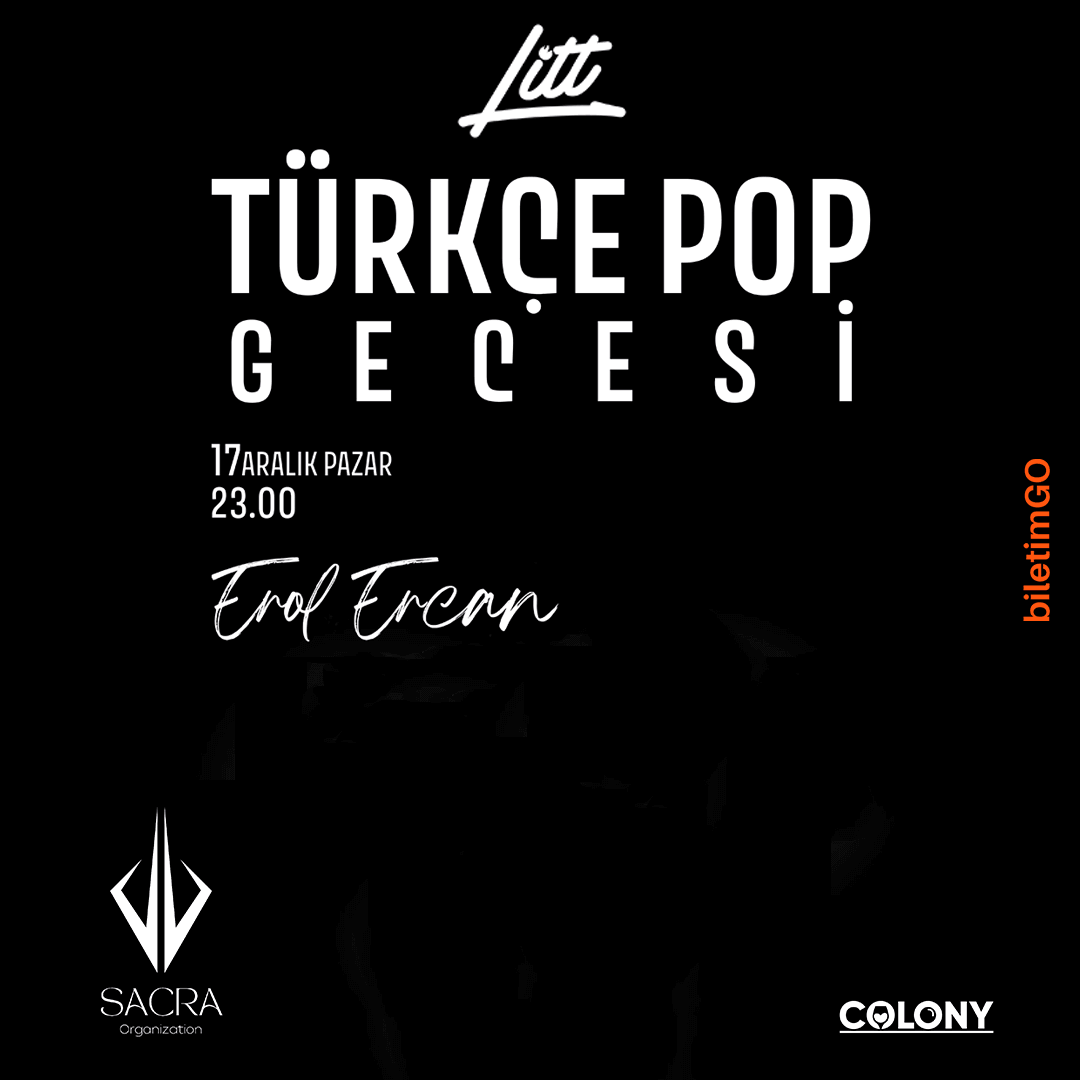Türkçe Pop Gecesi : Litt