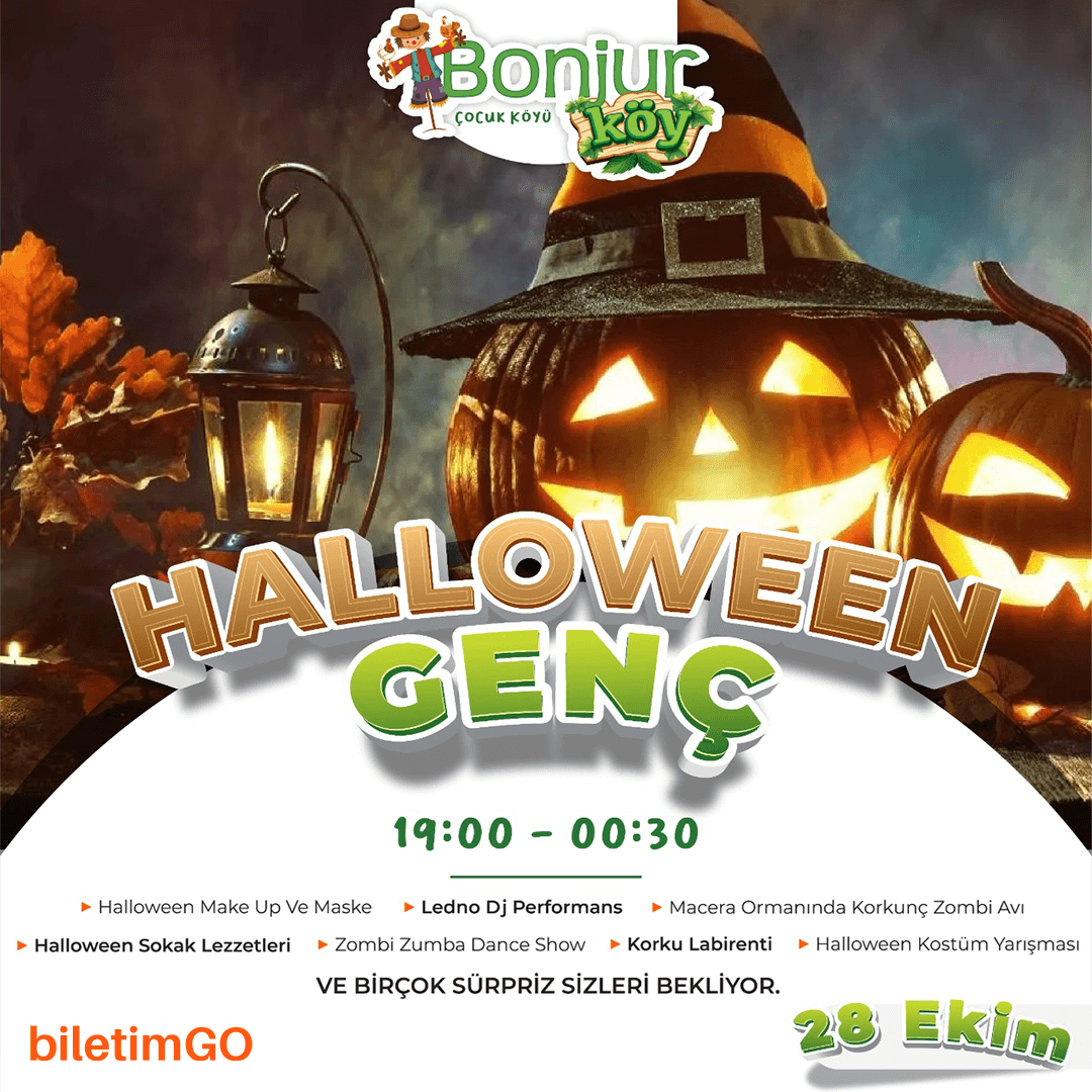 Türkiye'nin En Büyük Halloween GENÇ Partisi - 28 Ekim