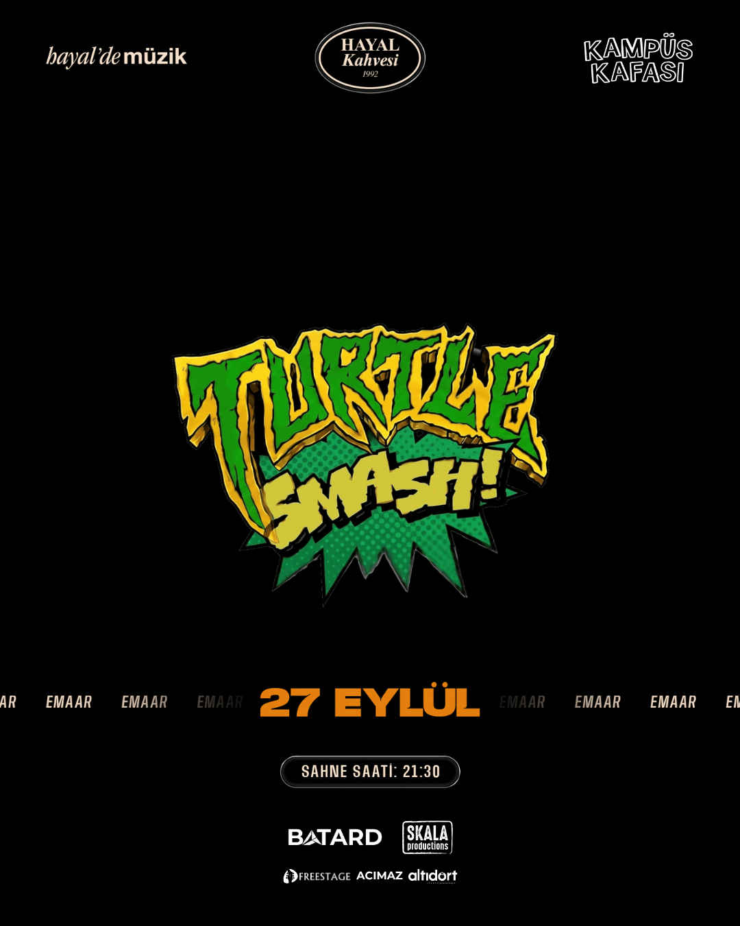 TURTLE SMASH KONSERİ