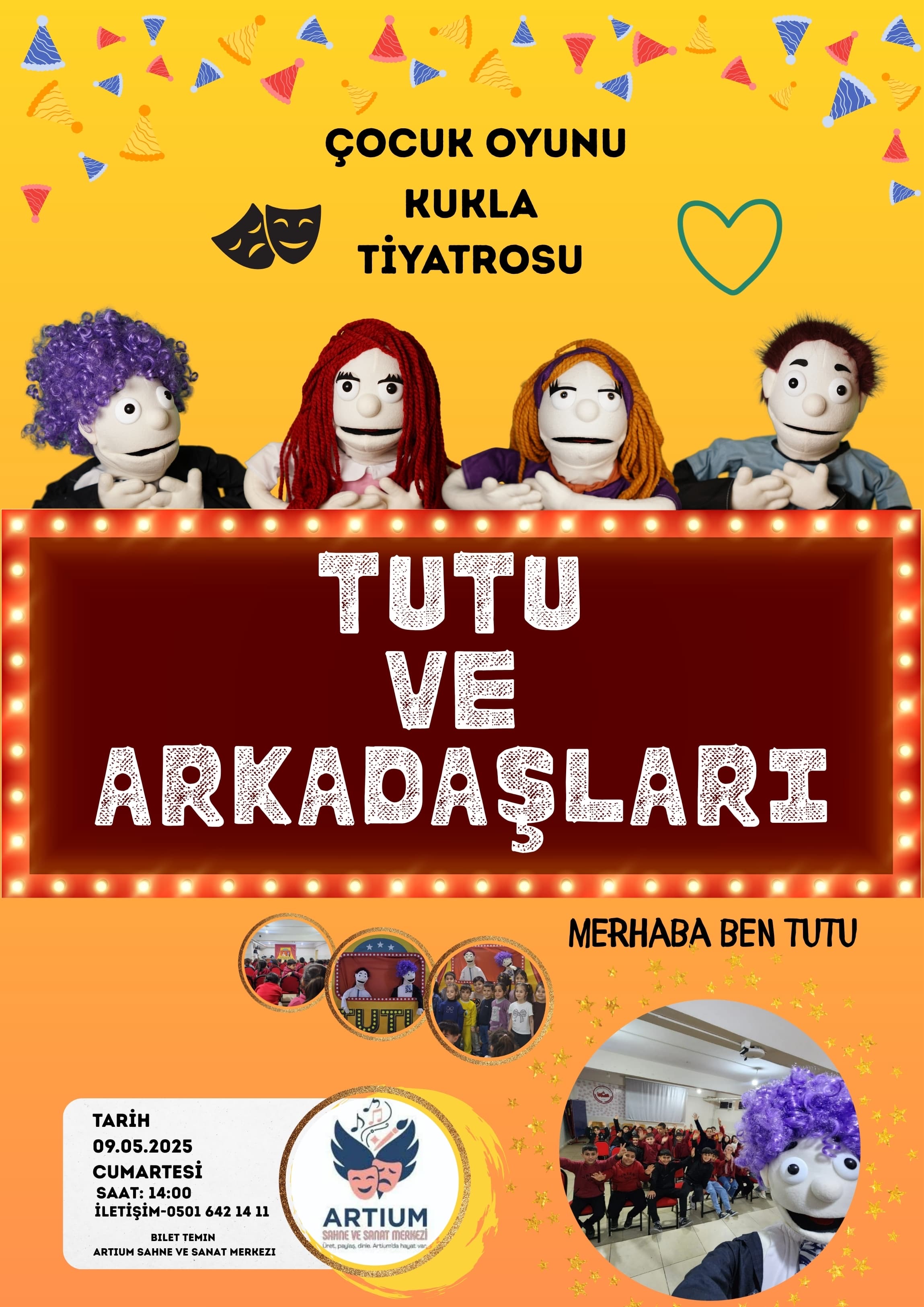 TUTU VE ARKADAŞLARI ( Çocuk Oyunu Kukla Tiyatrosu)