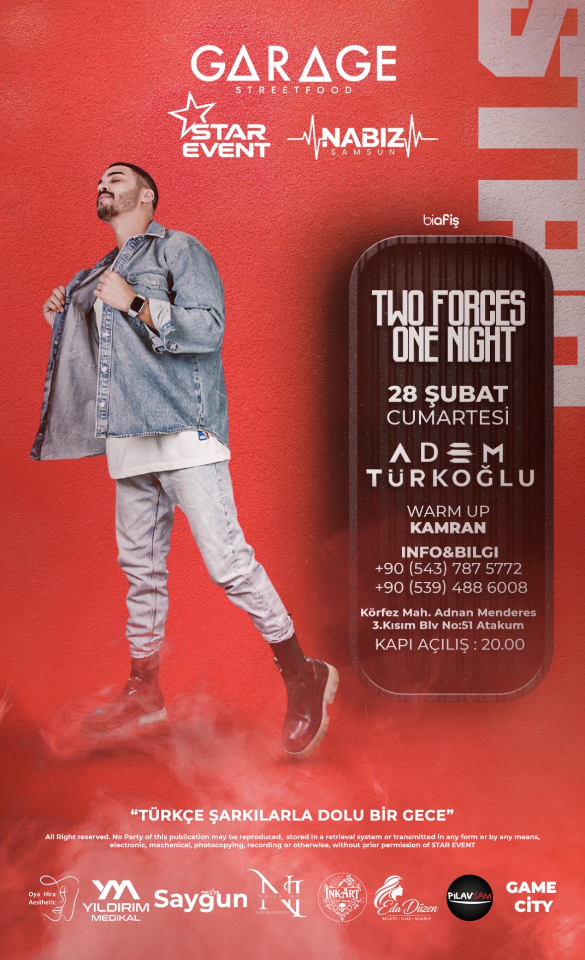 TWO FORCES ONE NİGHT
