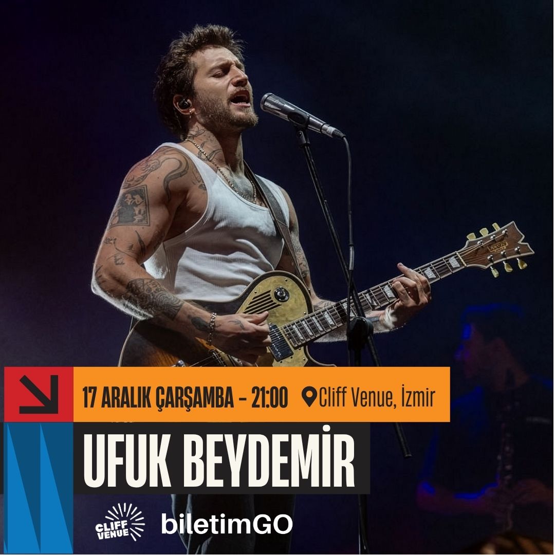 UFUK BEYDEMİR CLIFF VENUE İZMİR KONSERİ