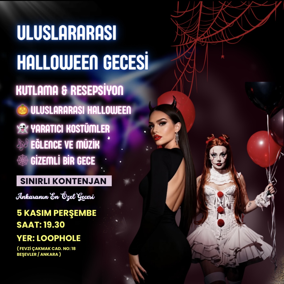 ULUSLARARASI HALLOWEEN GECESİ