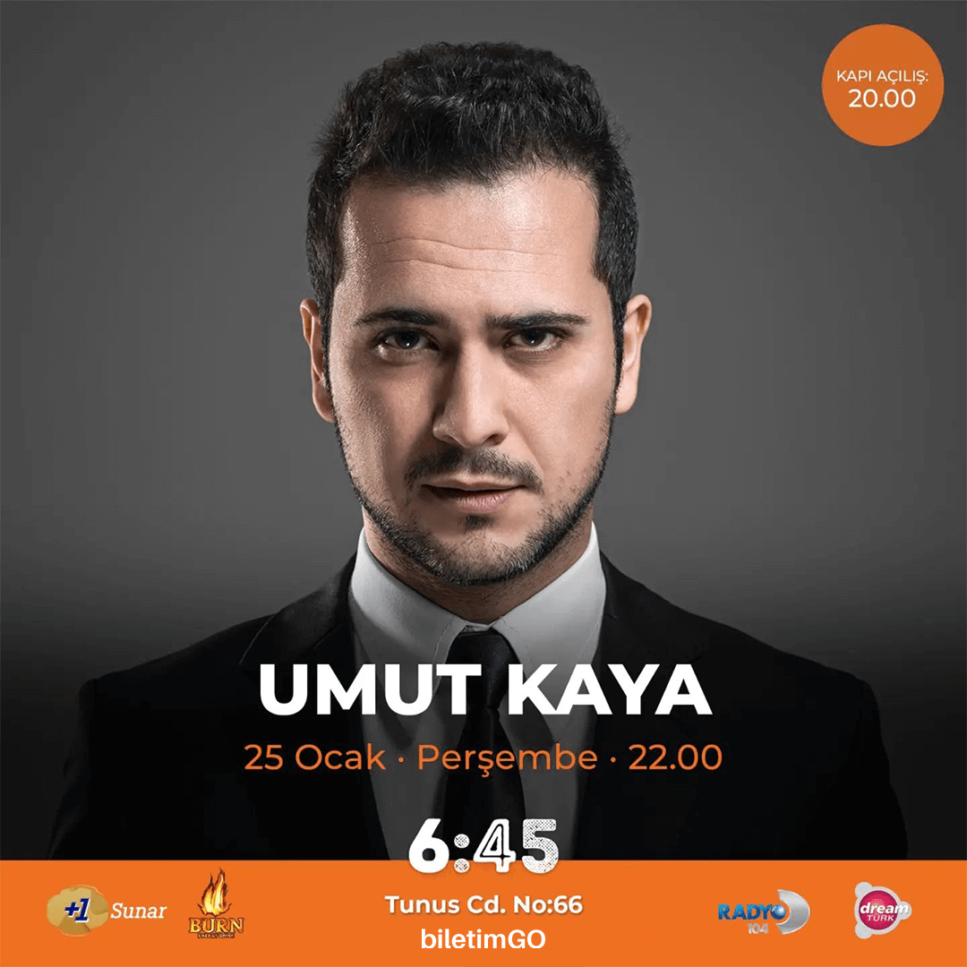 Umut Kaya Konseri - 6.45 KK Ankara