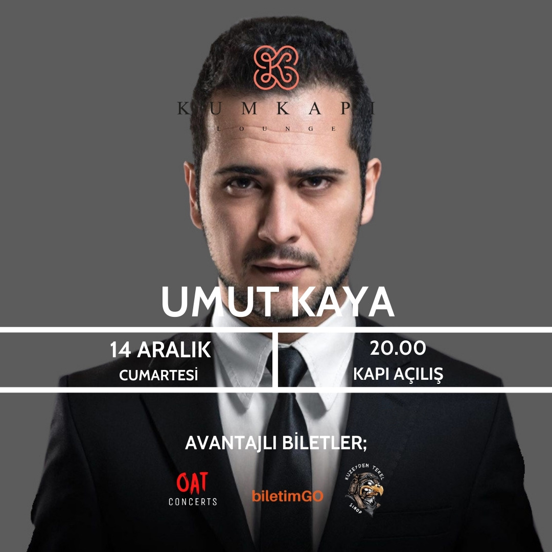 UMUT KAYA KUMKAPI AKUSTİK SAHNE