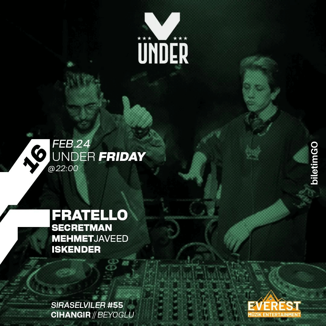 Under İstanbul Techno Night