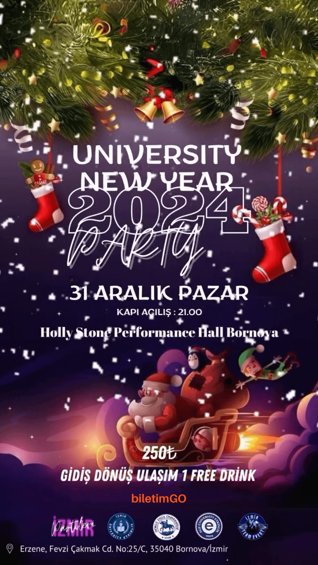 Üniversite New Year Party