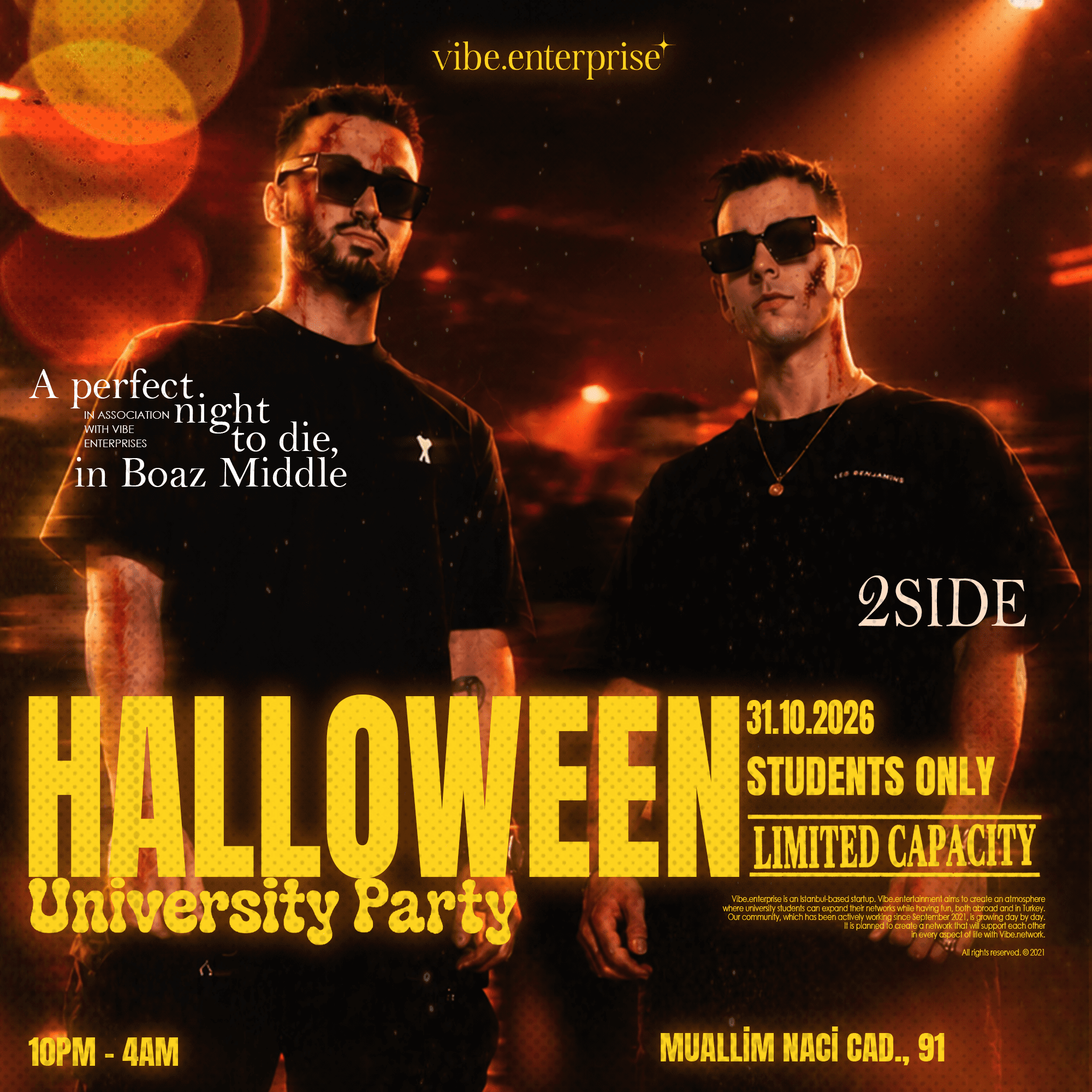 UNIVERSITY HALLOWEEN PARTY