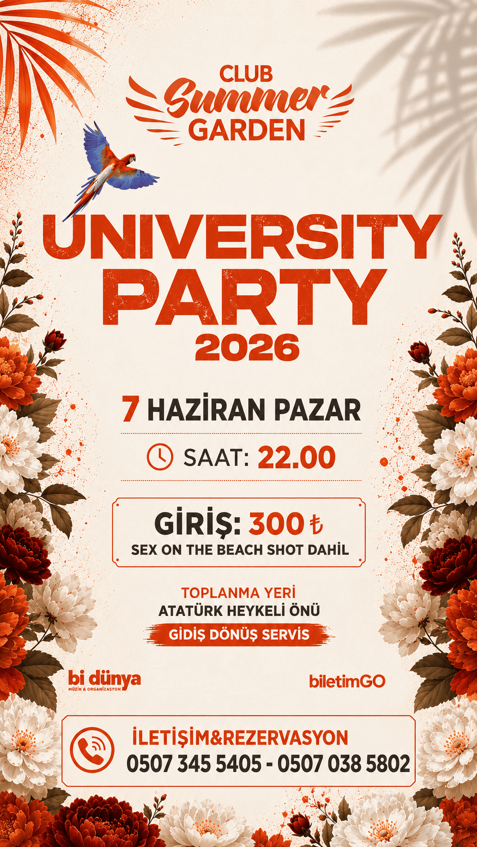 University Party (Alanya Summer Garden)