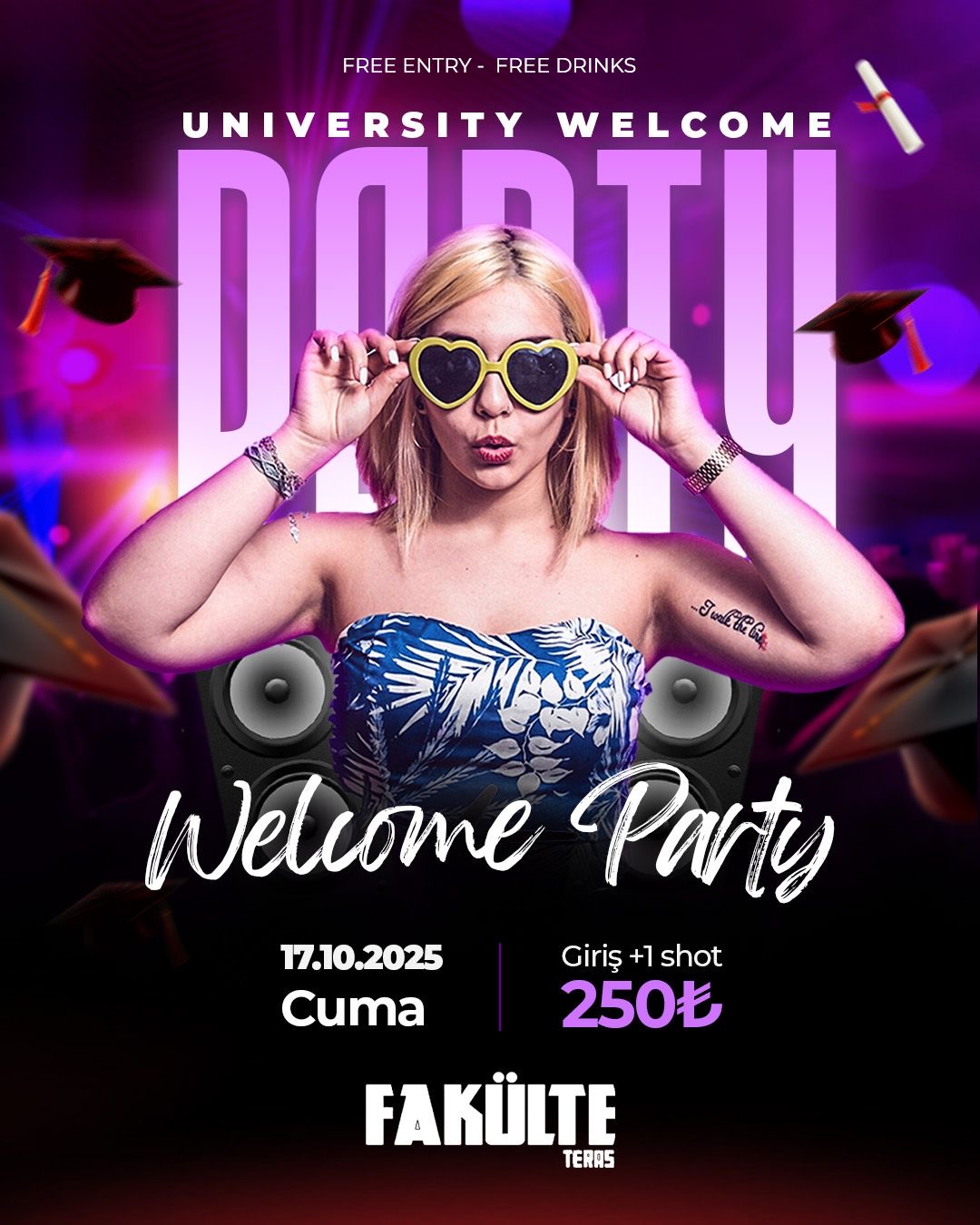 UNIVERSITY WELCOME PARTY
