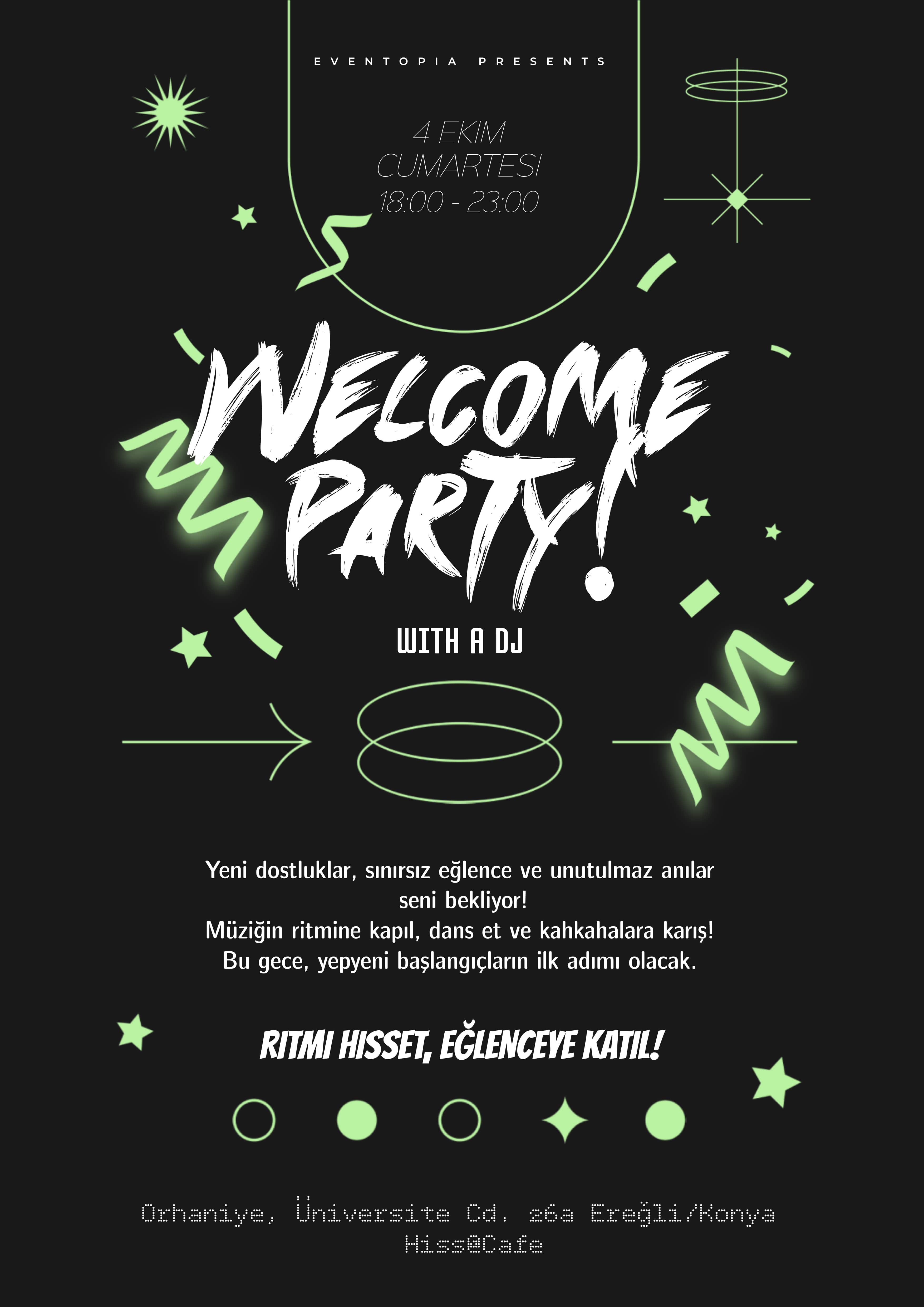 UNİVERSİTY WELCOME PARTY