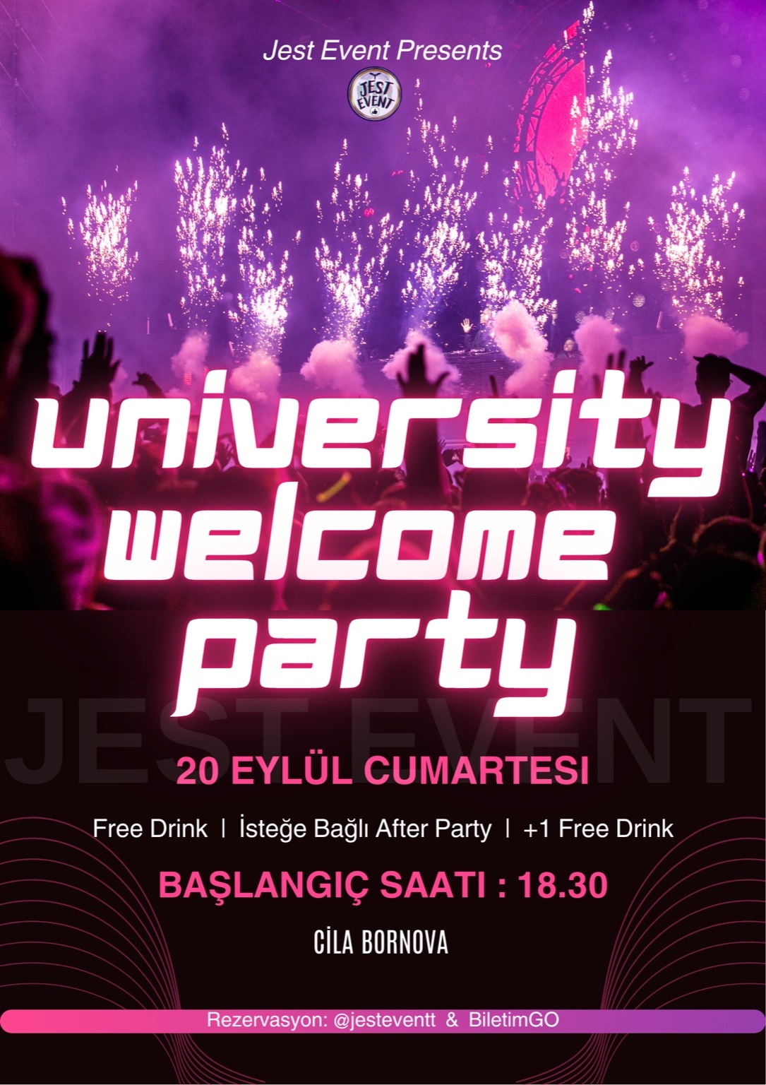 UNIVERSITY WELCOME PARTY