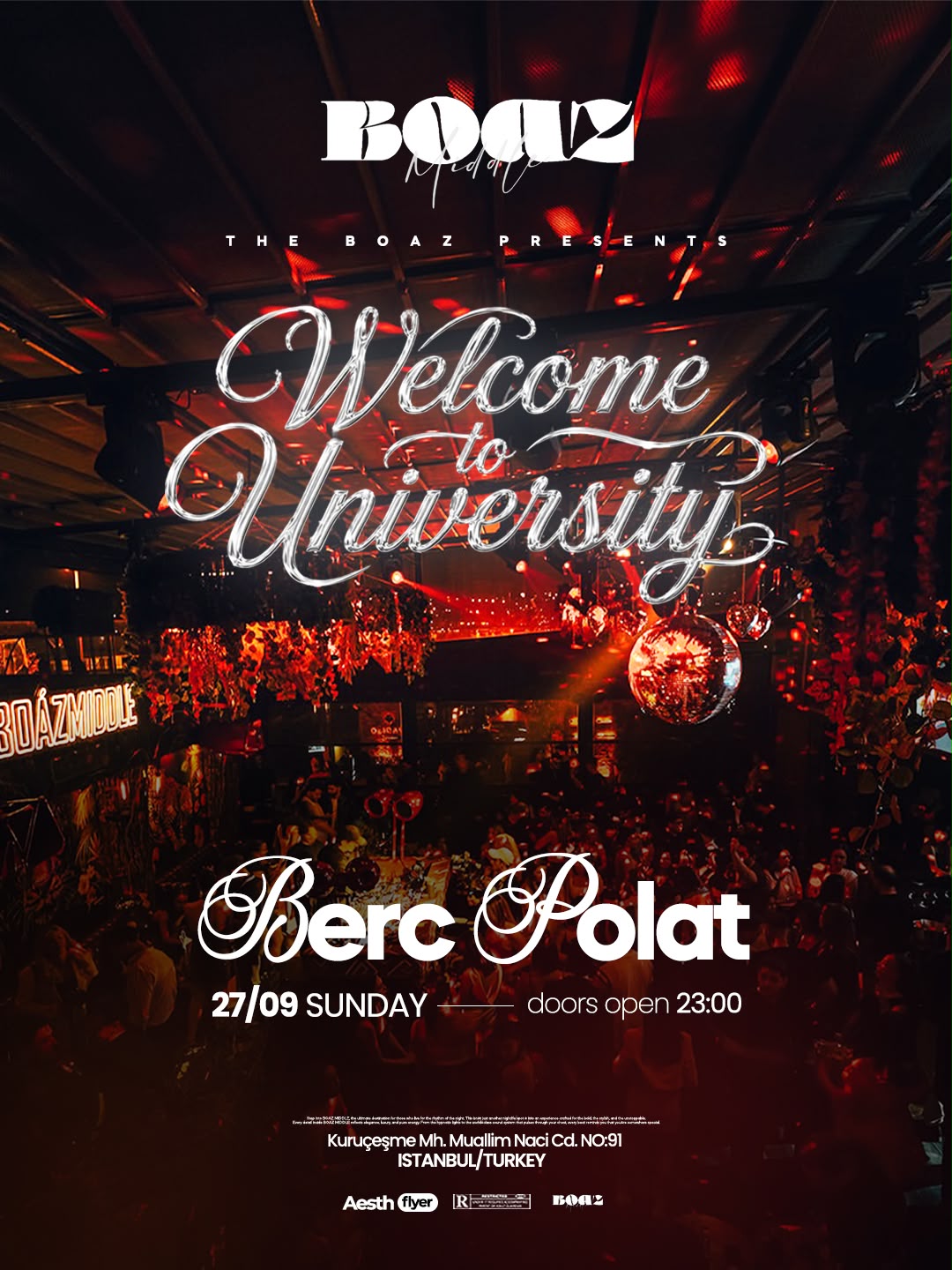UNIVERSITY WELCOME PARTY