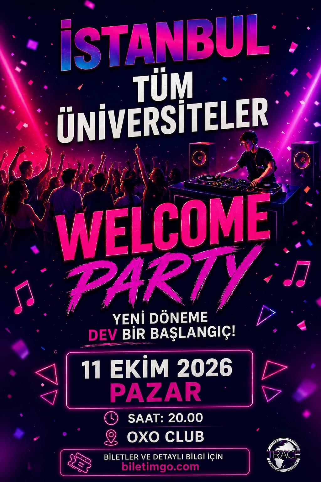 UNIVERSITY WELCOME PARTY