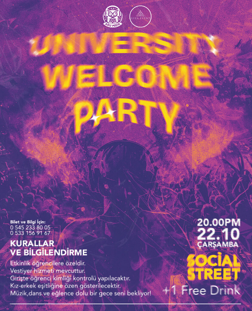 UNIVERSITY WELCOME PARTY