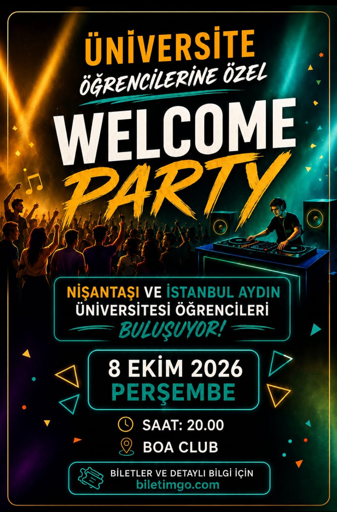 UNIVERSITY WELCOME PARTY