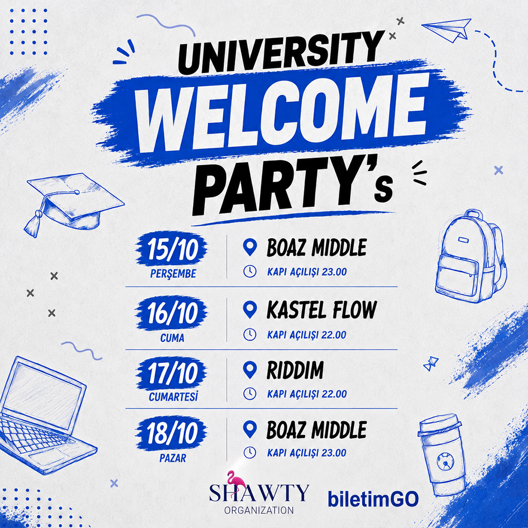 UNIVERSITY WELCOME PARTY's