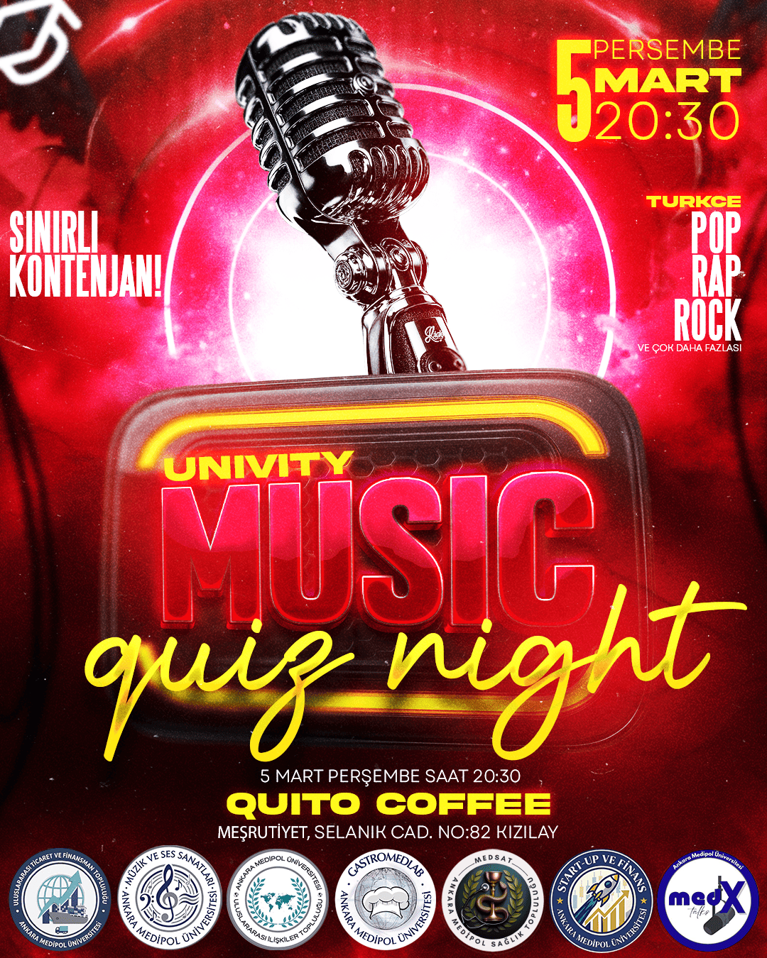 Univity Music Quiz Night