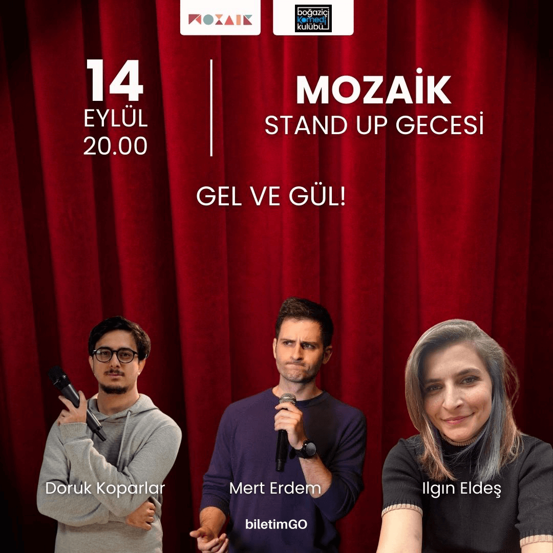 Üsküdar Mozaik Studio Stand-up Gecesi