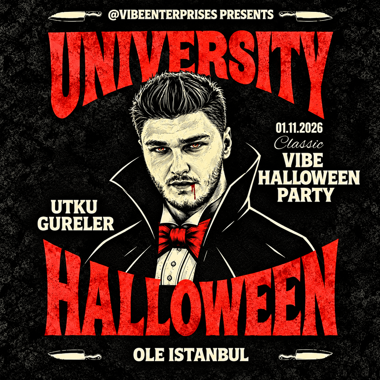 UTKU GURELER HALLOWEEN PARTY