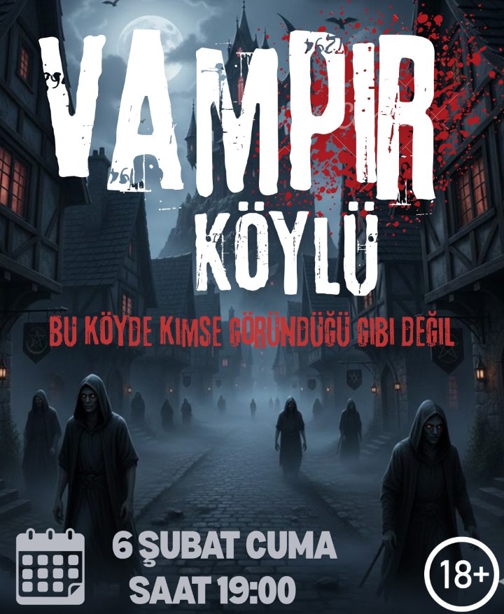 Vampir köylü oyun gecesi