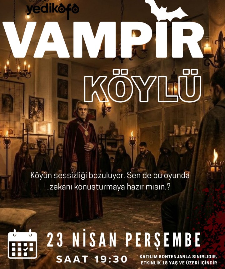 Vampir köylü oyun gecesi