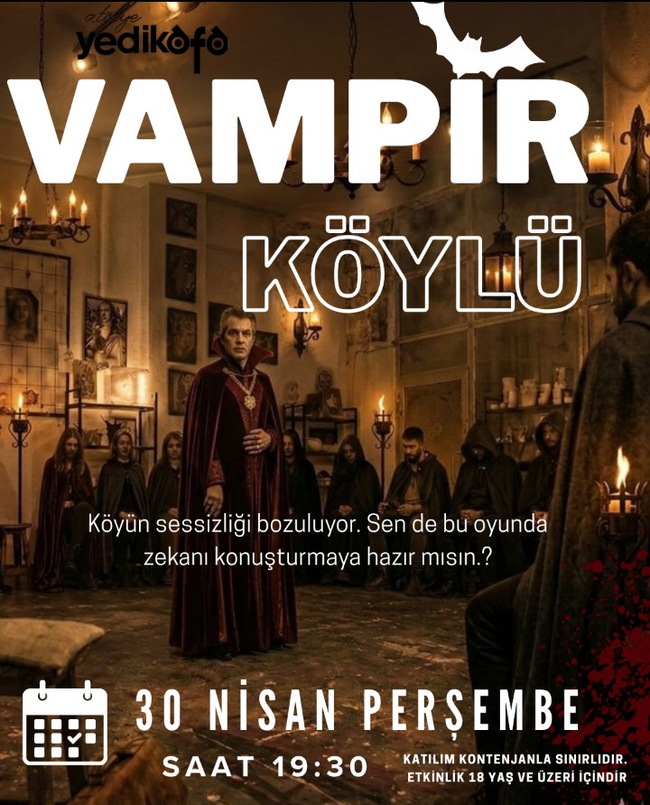 Vampir köylü oyun gecesi