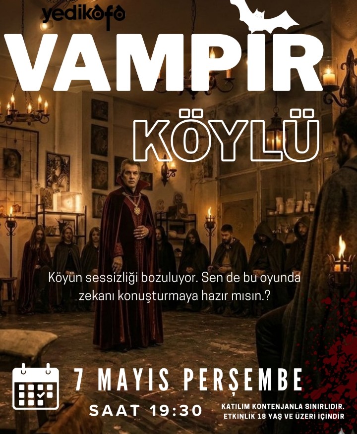 Vampir köylü oyun gecesi