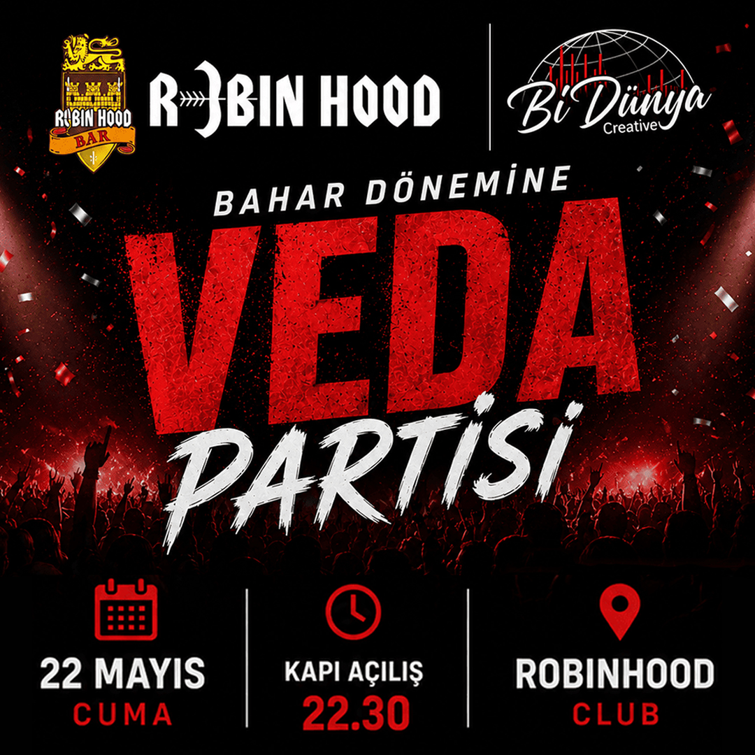 Veda Partisi - Robin Hood Club Alanya