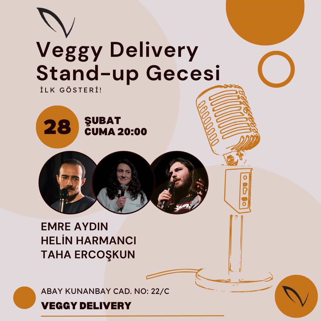 Veggy Delivery Stand-up Gecesi
