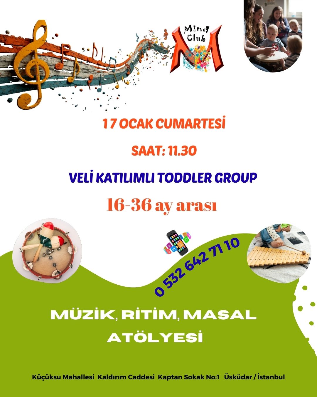VELİ KATILIMLI TODDLER GRUP