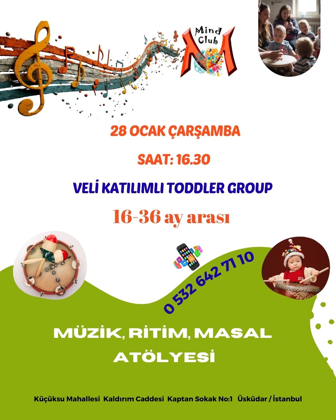 VELİ KATILIMLI TODDLER GRUP