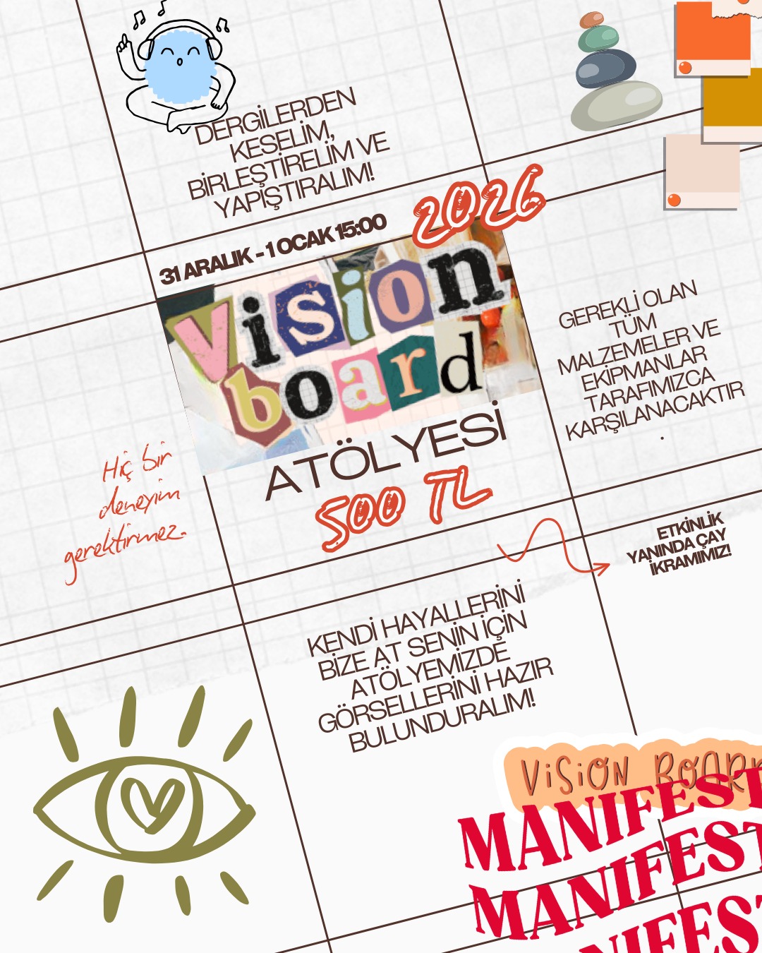 VISION BOARD ATÖLYESİ